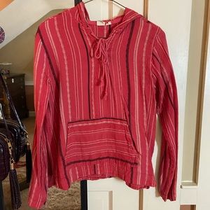 Pink Baja Beach Sweater